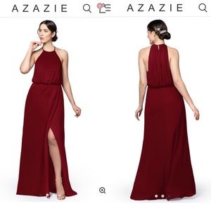 Azazie Portia in Burgundy Size 18